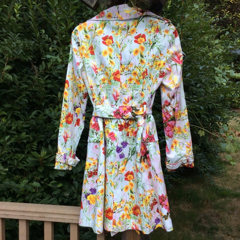 💥Sale! Alberto Makali wildflower trench - Picture 2 of 8
